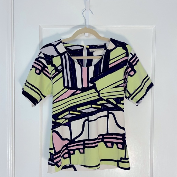 Balenciaga multicolor top - Picture 1 of 5